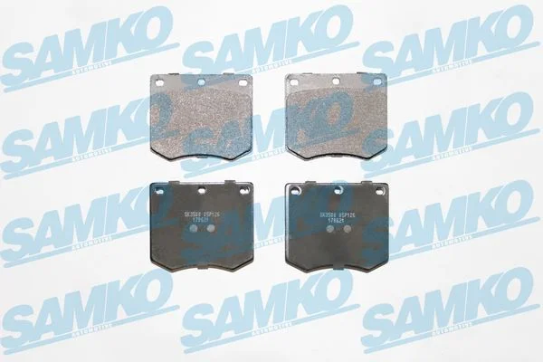 Sada brzdových destiček, kotoučová brzda SAMKO 5SP126
