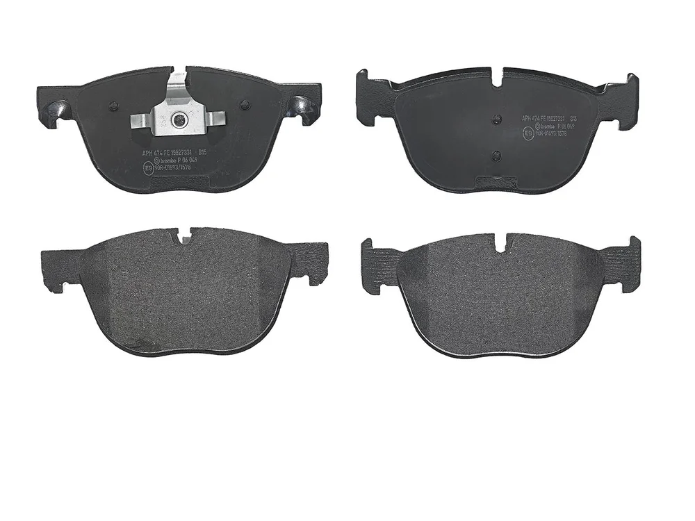 Sada brzdových destiček, kotoučová brzda BREMBO P06049