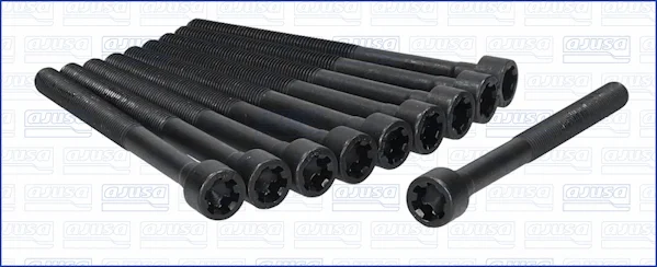 Sada sroubu pro hlavy valcu AJUSA 81007300 – OE 7710162 Sada sroubu pro hlavy valcu AJUSA 81007300 – OE 7710162