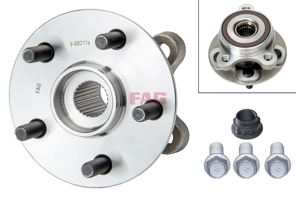 Sada ložisek kol Schaeffler FAG 713621520
