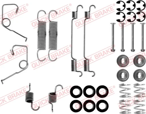 Sada příslušenství, brzdové čelisti QUICK BRAKE 105-0705