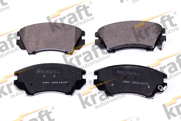 Sada brzdových destiček, kotoučová brzda KRAFT AUTOMOTIVE 6001672