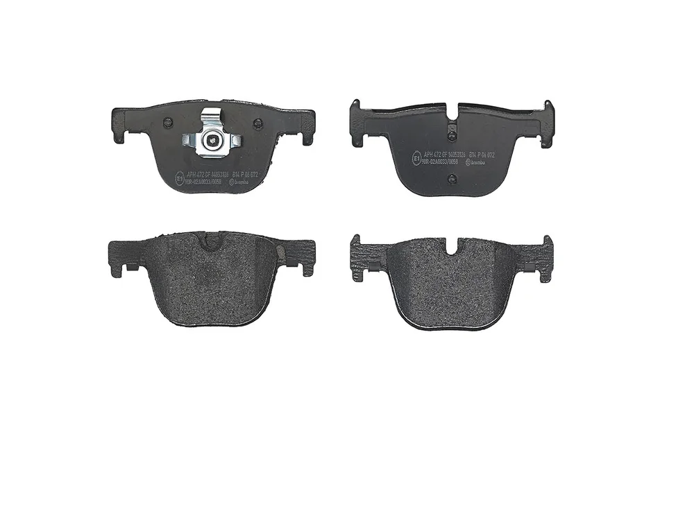 Sada brzdových destiček, kotoučová brzda BREMBO P06072