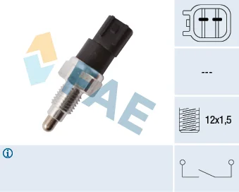 Spínač, světlo zpátečky FAE 40506 Spínač, světlo zpátečky FAE 40506