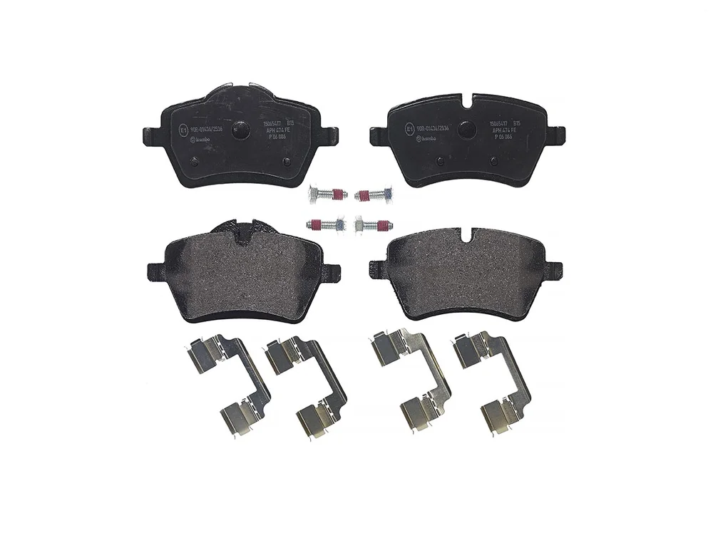 Sada brzdových destiček, kotoučová brzda BREMBO P06086