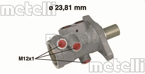 Hlavní brzdový válec METELLI 05-0556