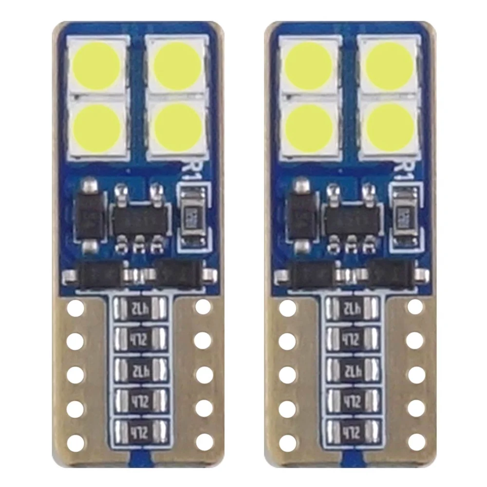 ZAROWKA LED 12V W5W 8XSMD BÍLÁ 2SZT. AMIO 01635