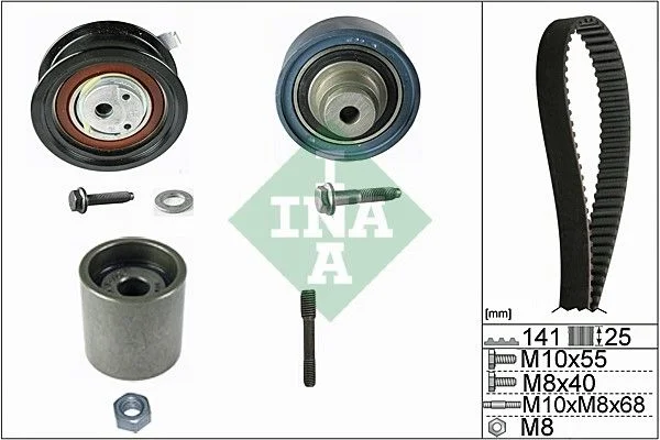 IN 530036110 Sada rozvodového řemene - KIT INA