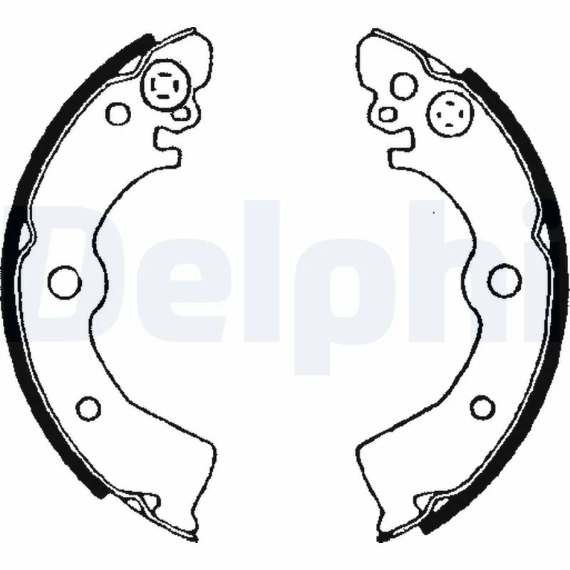 Sada brzdových čelistí DELPHI LS1650 – OE 44060-50Y25