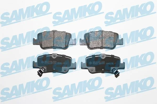 Sada brzdových destiček, kotoučová brzda SAMKO 5SP1315