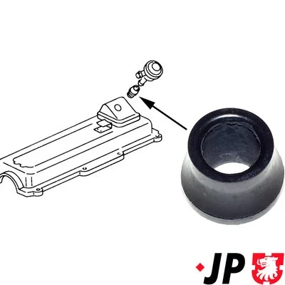 Těsnění, ventilace klikové skříně JP GROUP 1112001300