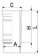 Válcové pouzdro KOLBENSCHMIDT 89893110 Válcové pouzdro KOLBENSCHMIDT 89893110