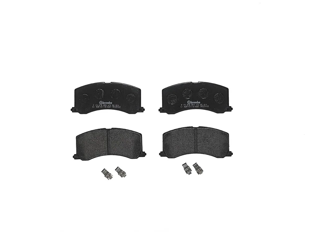 Sada brzdových destiček, kotoučová brzda BREMBO P79010
