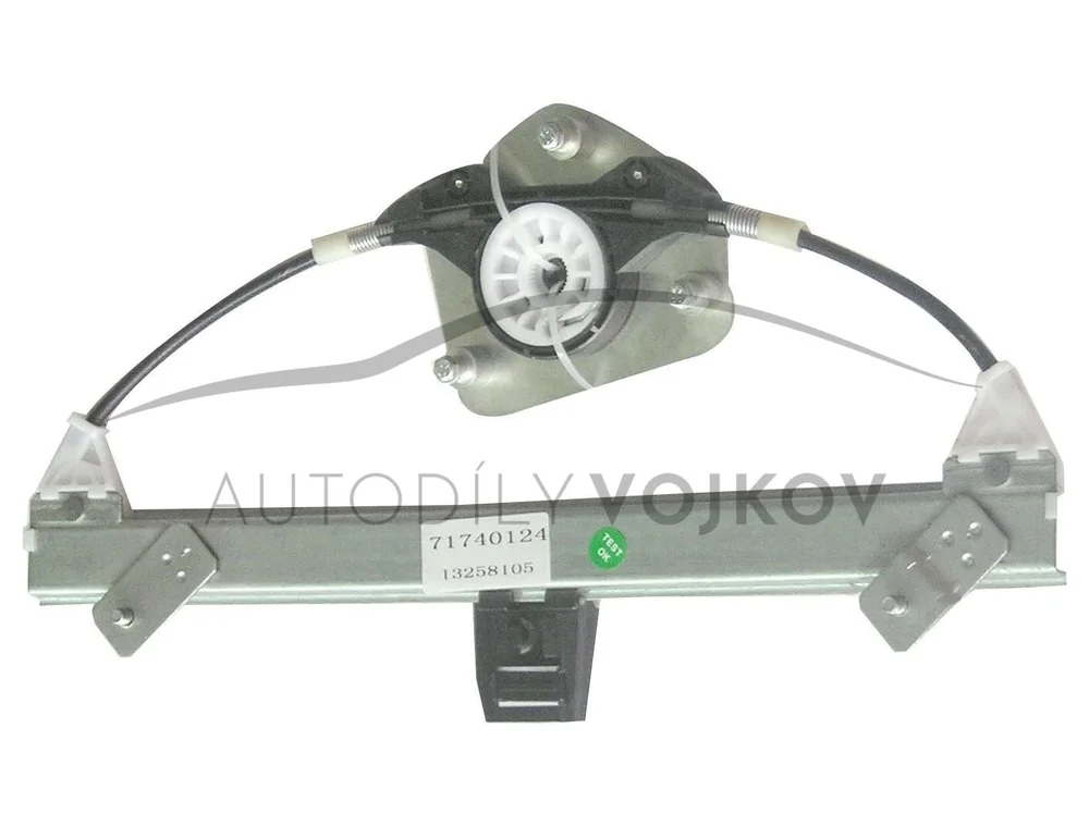 Elekrický stahovací mechanismus okna levé zadní bez motorku v:11760 Elekrický stahovací mechanismus okna levé zadní bez motorku v:11760