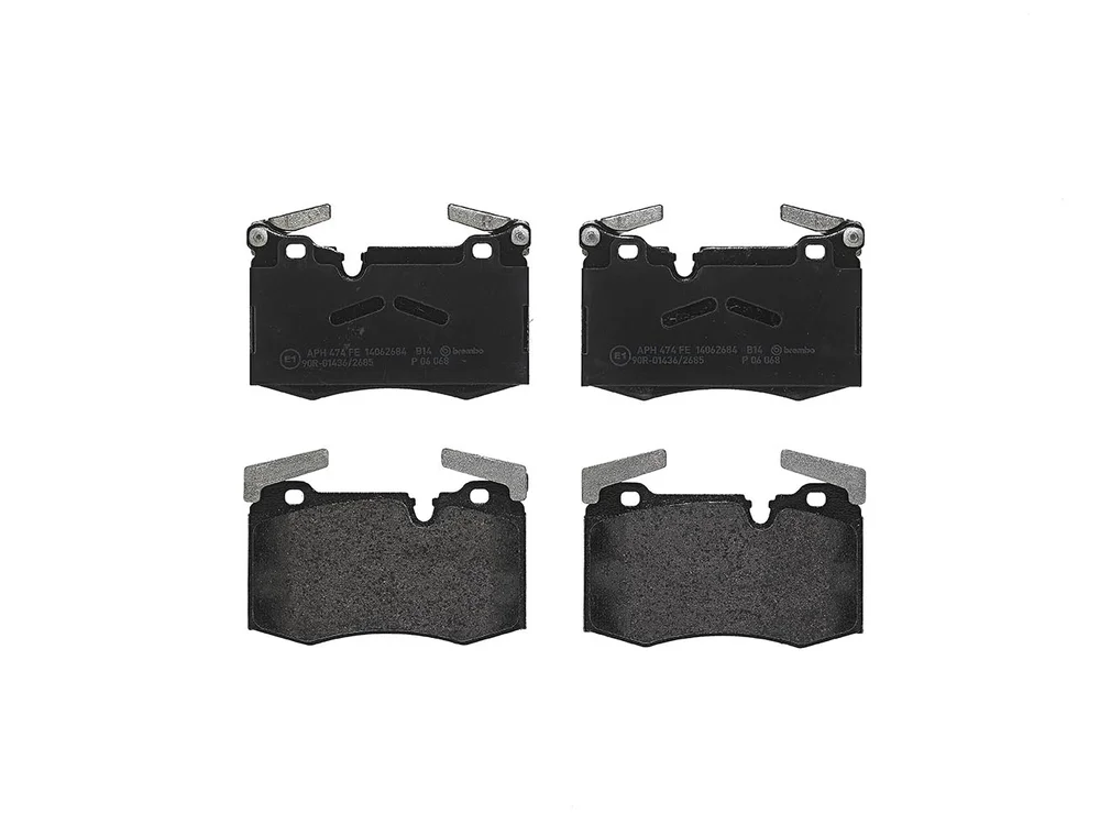 Sada brzdových destiček, kotoučová brzda BREMBO P06068