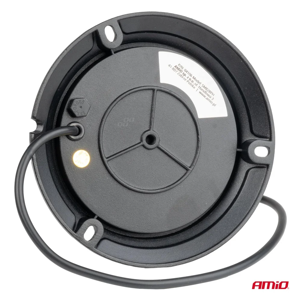 LED výstražný maják W28B 12V 24V AMiO-04106 - Obrázek 3