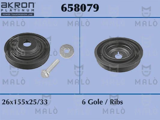 remenice, klikovy hridel MALO 658079