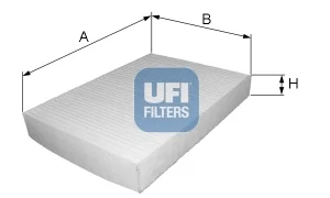 Filtr, vzduch v interiéru UFI 53.084.00 – OE 7700428820