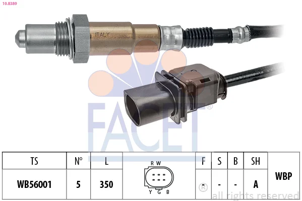 Lambda sonda FACET 10.8389 Lambda sonda FACET 10.8389