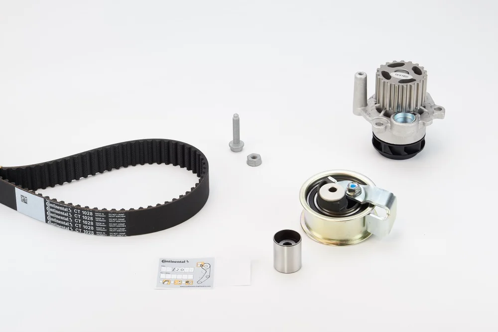 Vodní pumpa + sada ozubeného řemene CONTINENTAL CTAM CT1028WP8 Vodní pumpa + sada ozubeného řemene CONTINENTAL CTAM CT1028WP8