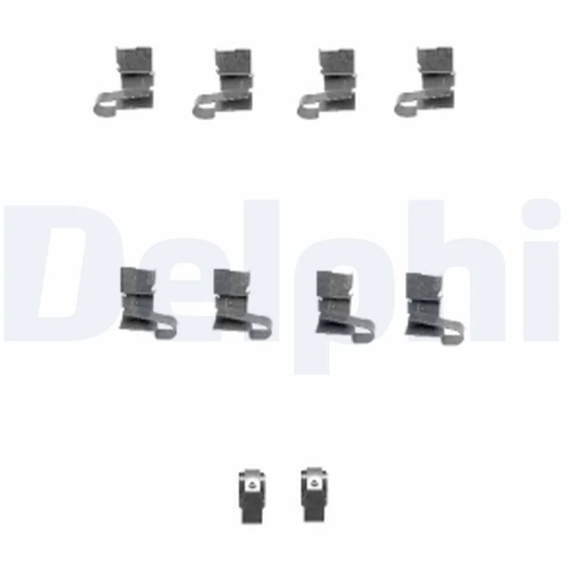 Sada prislusenstvi, oblozeni kotoucove brzdy DELPHI LX0432