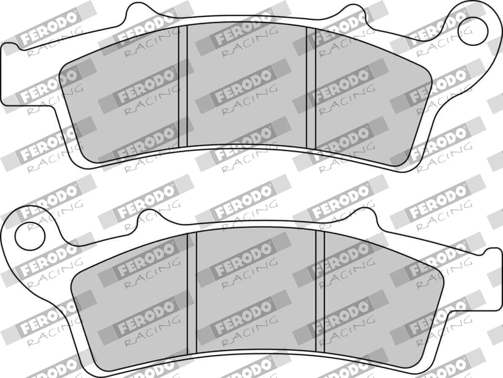 Sada brzdových destiček, kotoučová brzda FERODO RACING FDB2105EF