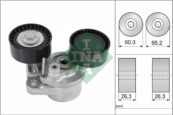 Napinaci rameno, zebrovany klinovy remen Schaeffler INA 534048210