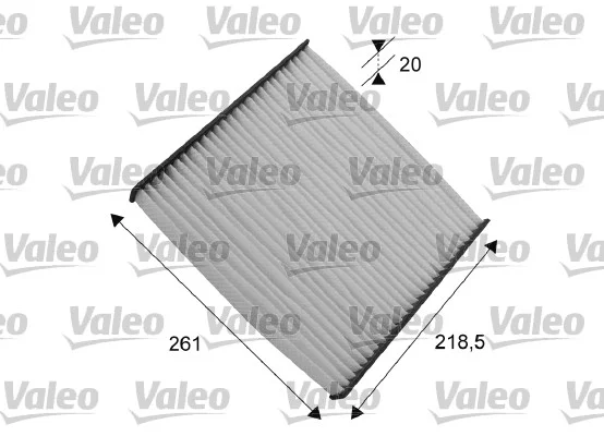 Filtr, vzduch v interiéru VALEO 715552