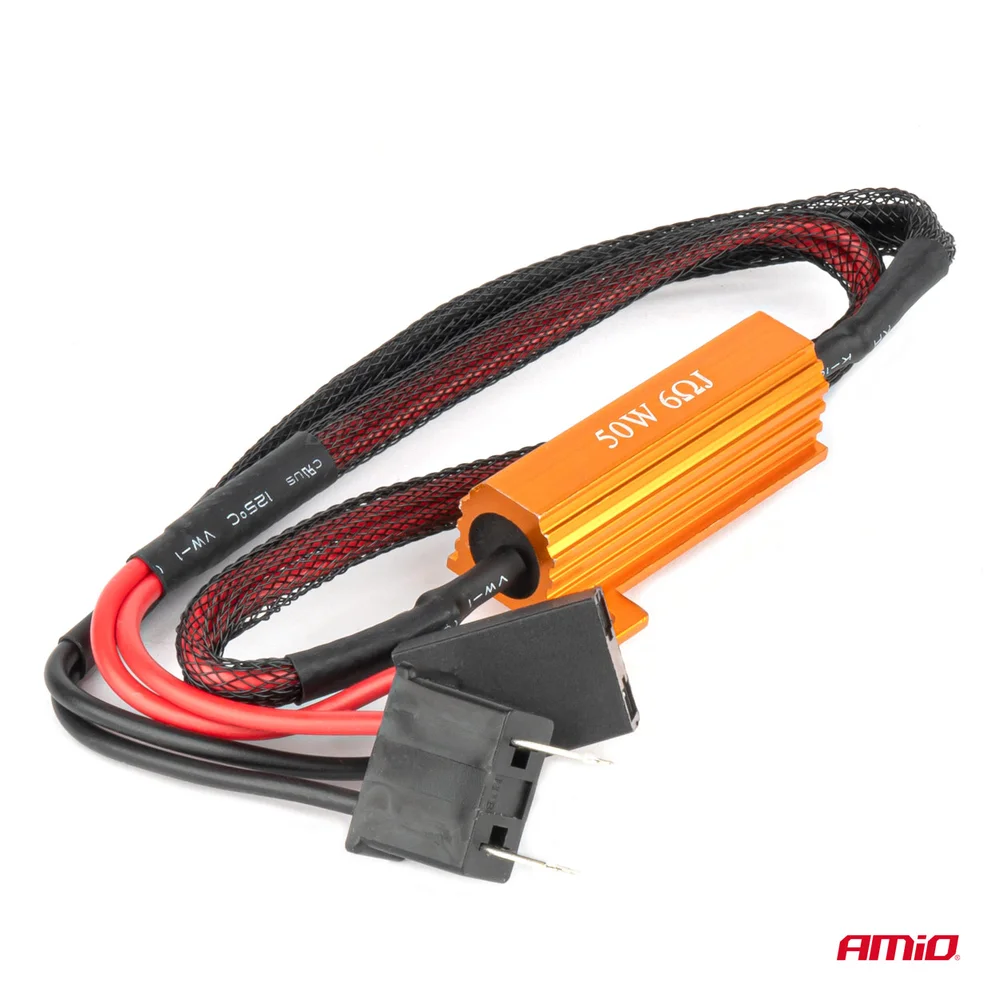 Rezistor pro LED žárovky CANBUS 6Ω 50W H7 AMiO-04089 - Obrázek 2