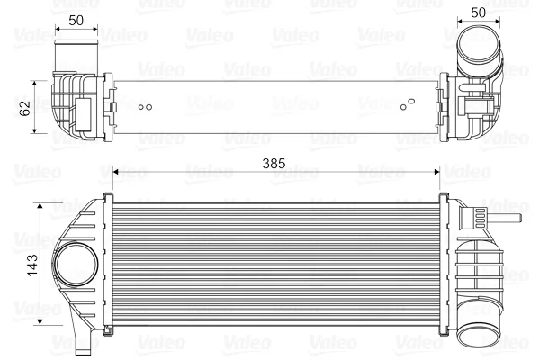 Chladič turba VALEO 818584