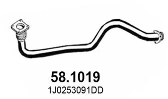 Přední trubka výfuku STARLINE 38.34.450