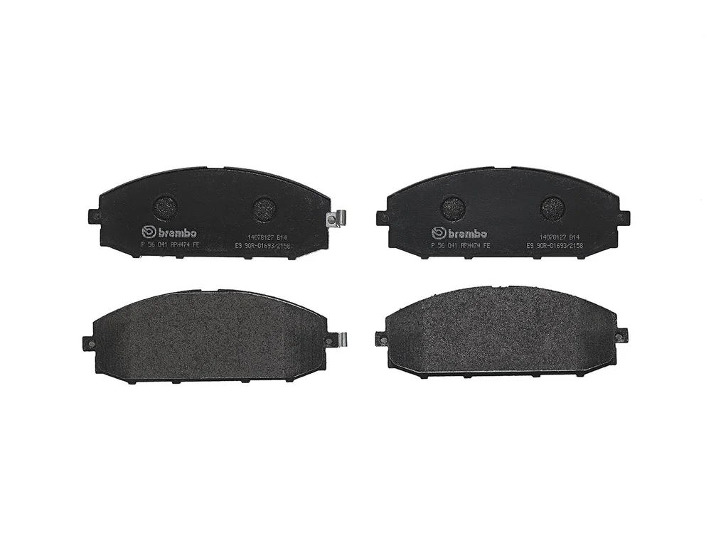 Sada brzdových destiček, kotoučová brzda BREMBO P56041