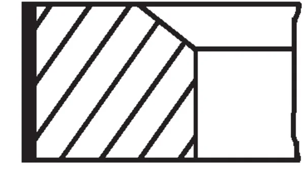 Sada pistnich krouzku MAHLE 02158V2