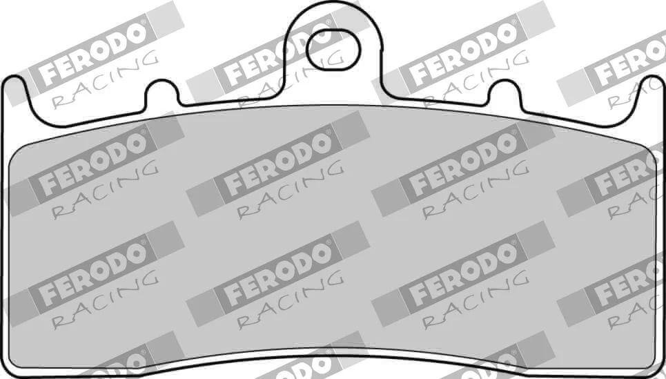 Sada brzdových destiček, kotoučová brzda FERODO RACING FDB2124P