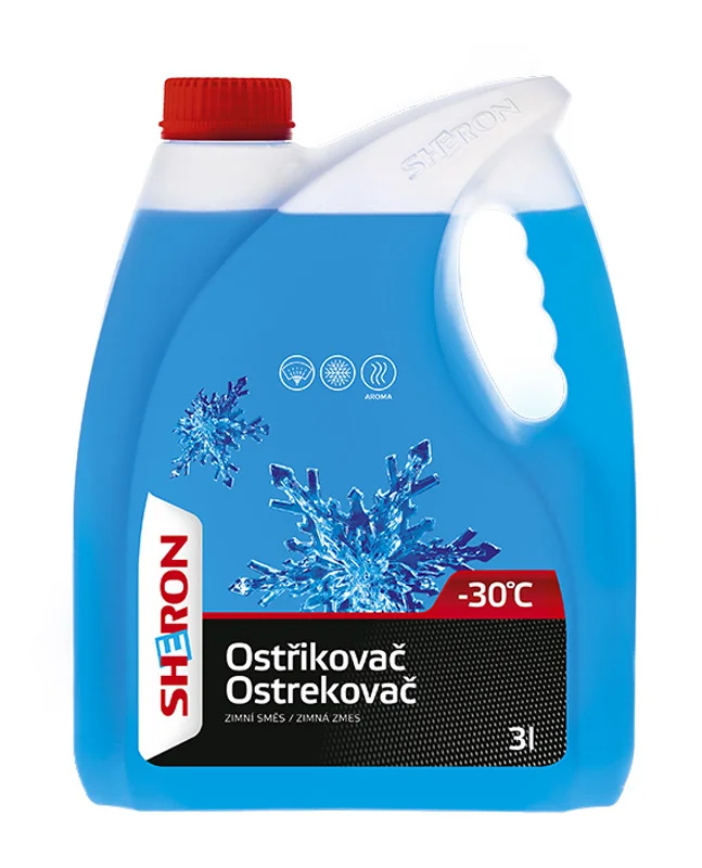 SHERON Zimní ostřikovač -30 °C 3 lt 1320546 SHERON Zimní ostřikovač -30 °C 3 lt 1320546