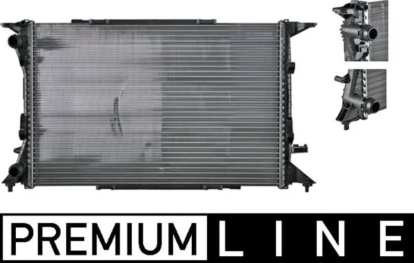 MH CR 1060 000P Chladič vody Mahle
