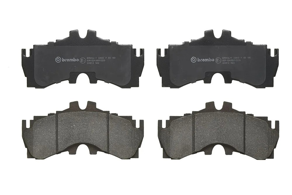 Sada brzdových destiček, kotoučová brzda BREMBO P83180