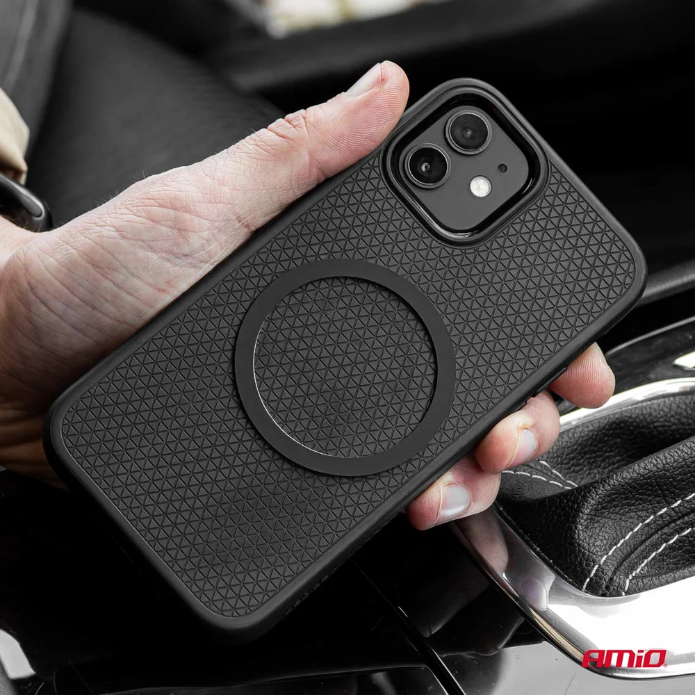 Magnetický držák telefonu s bezdrátovým indukčním nabíjením 15W AMIO-03776 - Obrázek 4