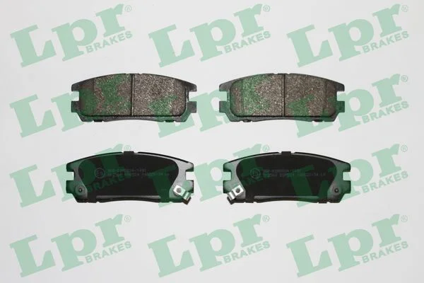 Sada brzdových destiček, kotoučová brzda LPR 05P524