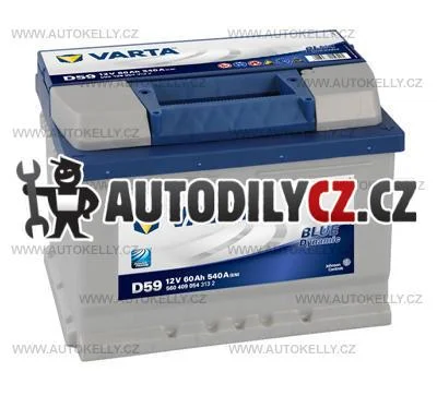 VT 560409BD 60Ah P, s.p.540A ,BLUE dynamic,12V,242x175x175 81111