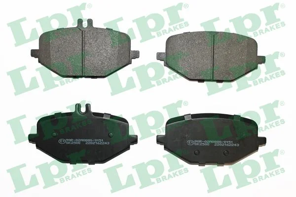 Sada brzdových destiček, kotoučová brzda LPR 05P2243