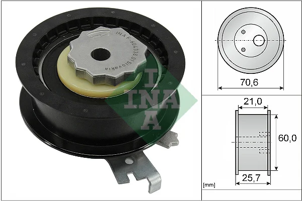 Napínací kladka, ozubený řemen Schaeffler INA 531088210