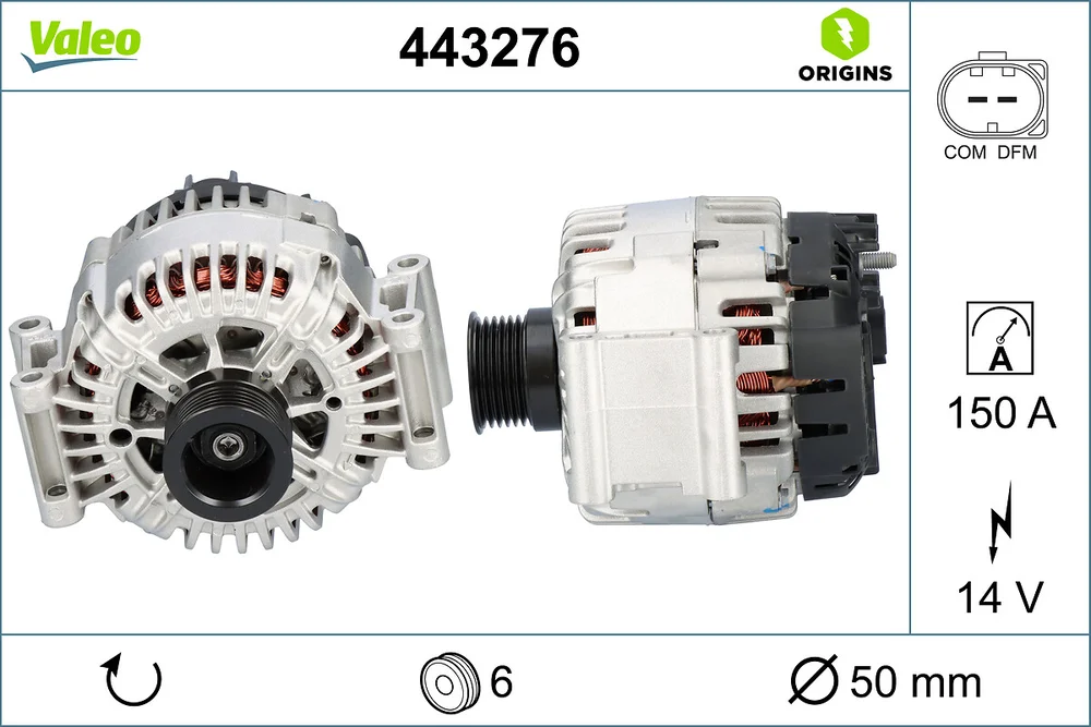 generátor VALEO 443276