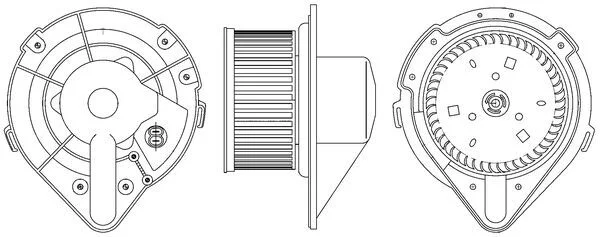 vnitřní ventilátor MAHLE AB172000S