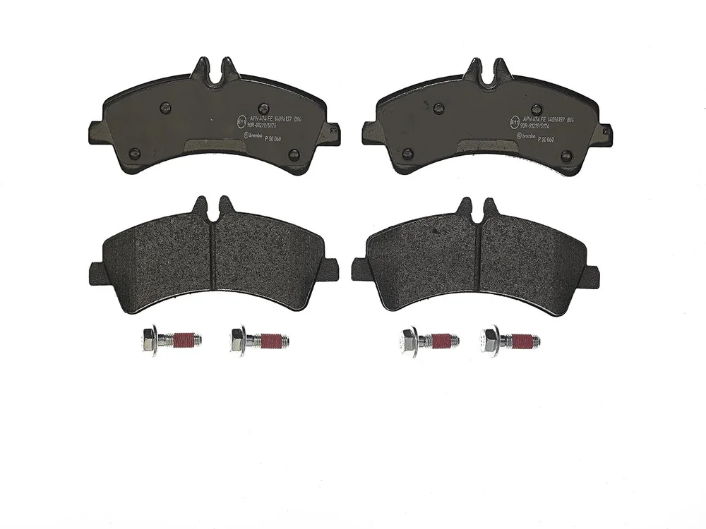 Sada brzdových destiček, kotoučová brzda BREMBO P50060