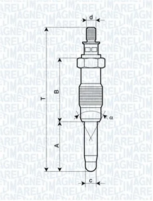Zhavici svicka MAGNETI MARELLI 062900010304