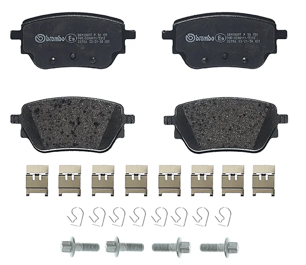 Sada brzdových destiček, kotoučová brzda BREMBO P50151