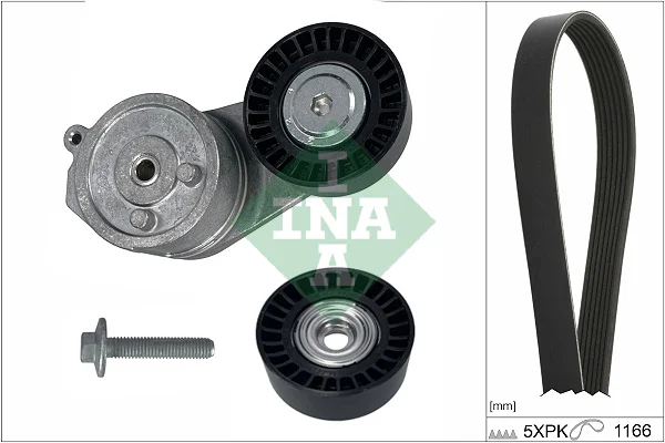 Sada žebrovaných klínových řemenů Schaeffler INA 529053610
