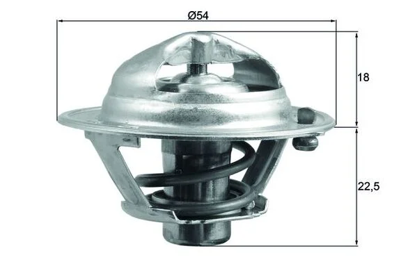 Termostat, chladivo MAHLE TX16690D