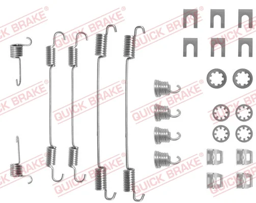 Sada příslušenství, brzdové čelisti QUICK BRAKE 105-0656
